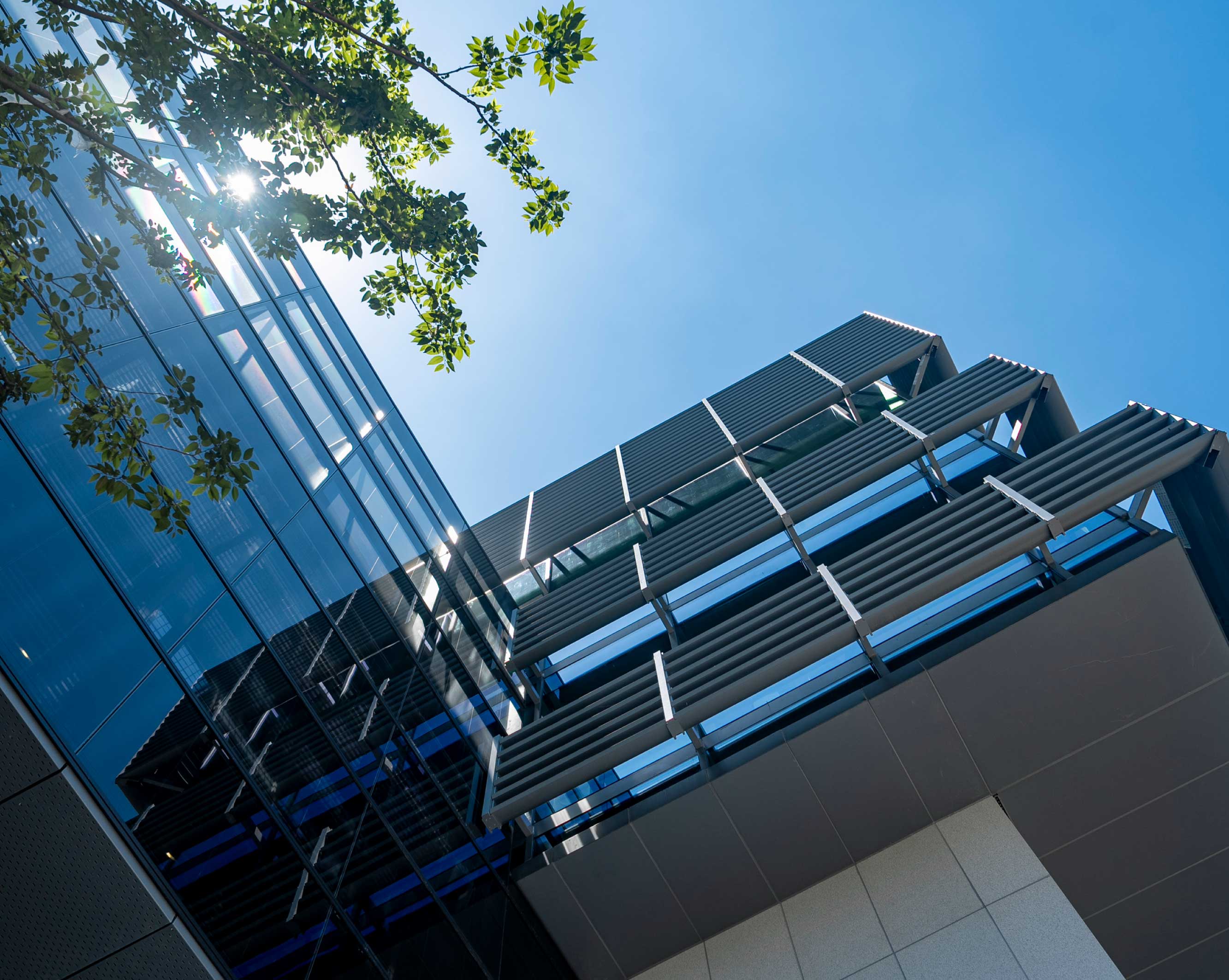 Real photos of the headquarters building