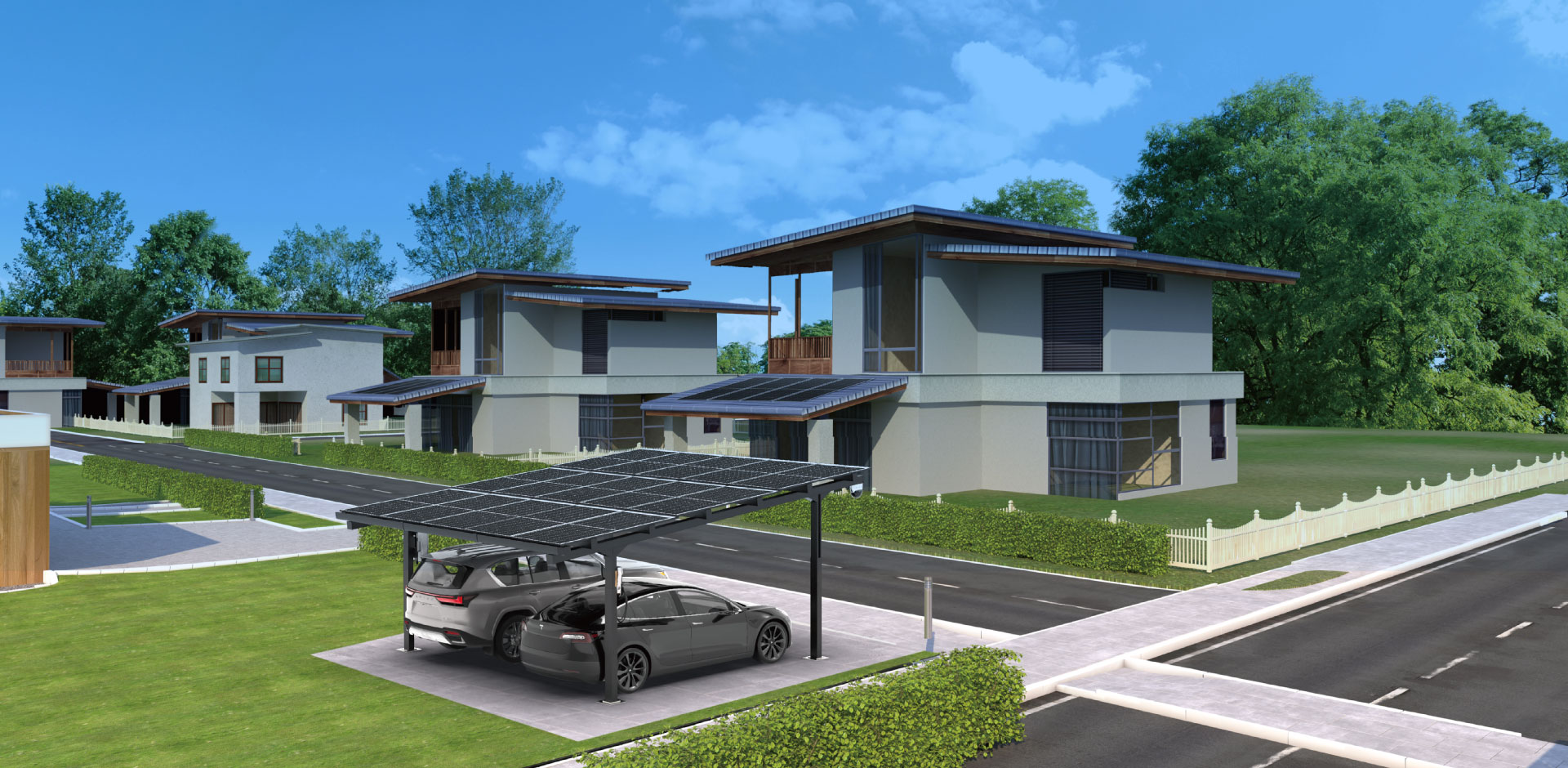 Polaris Series-Solar Carport