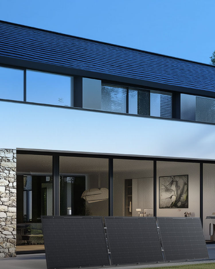 Suncake products were placed in the villa's courtyard