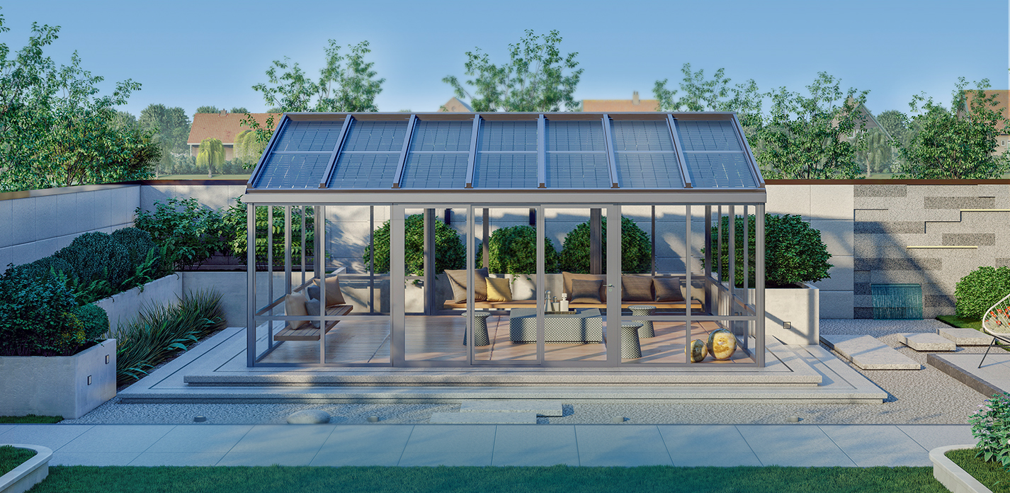 Starlux products are used for making sunroom roofs