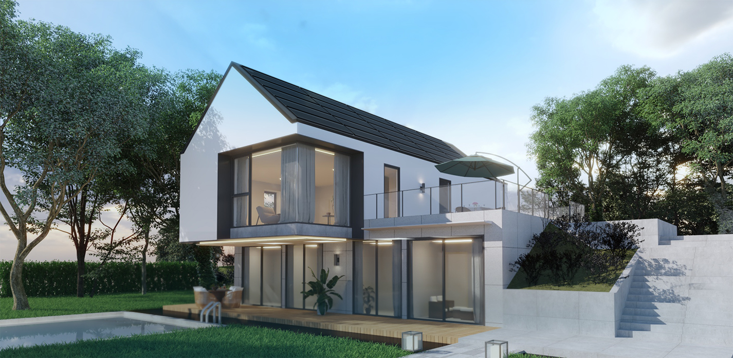 Sunshine products are used on rooftops and look very beautiful.