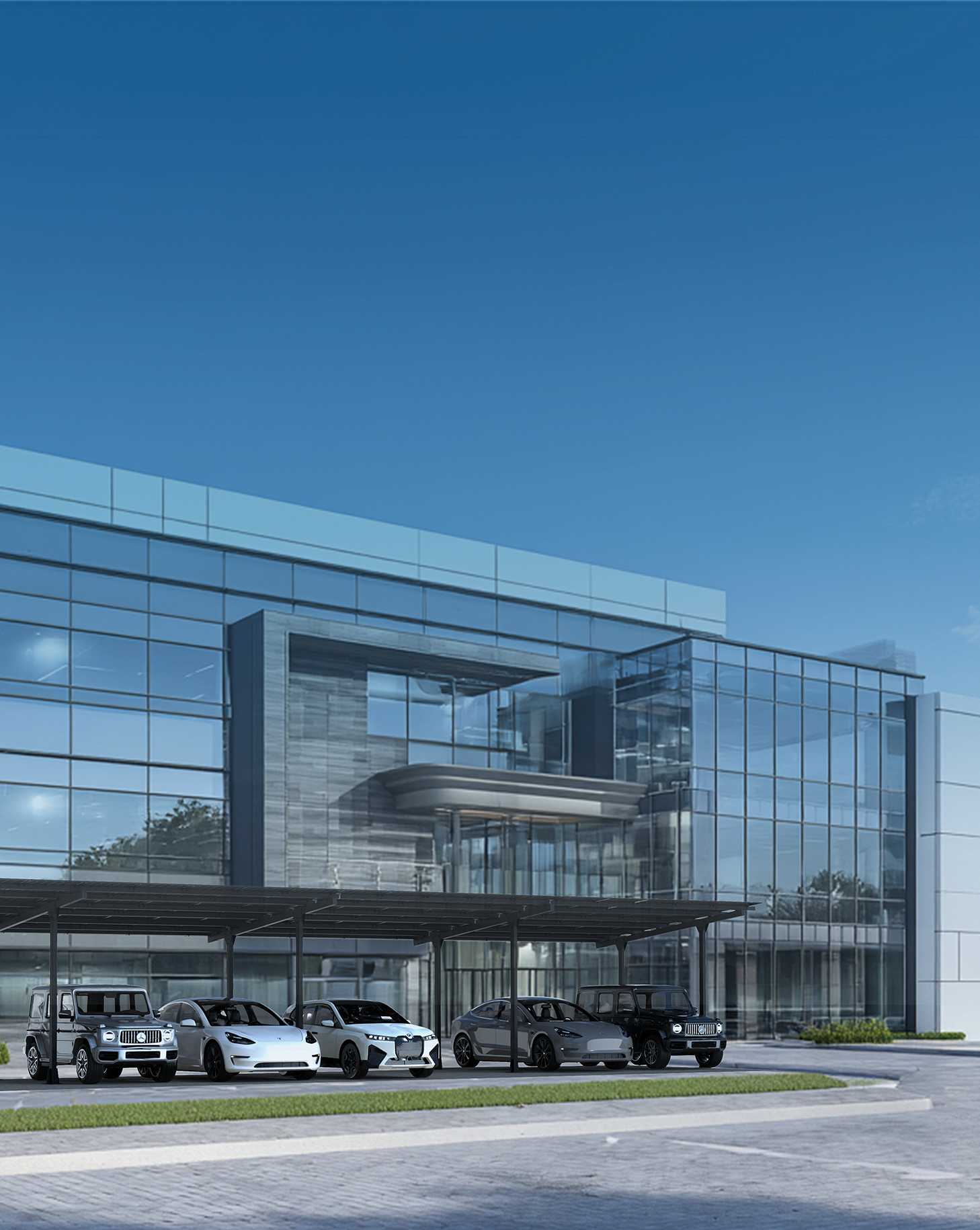 C&I Light Steel Solar Carport